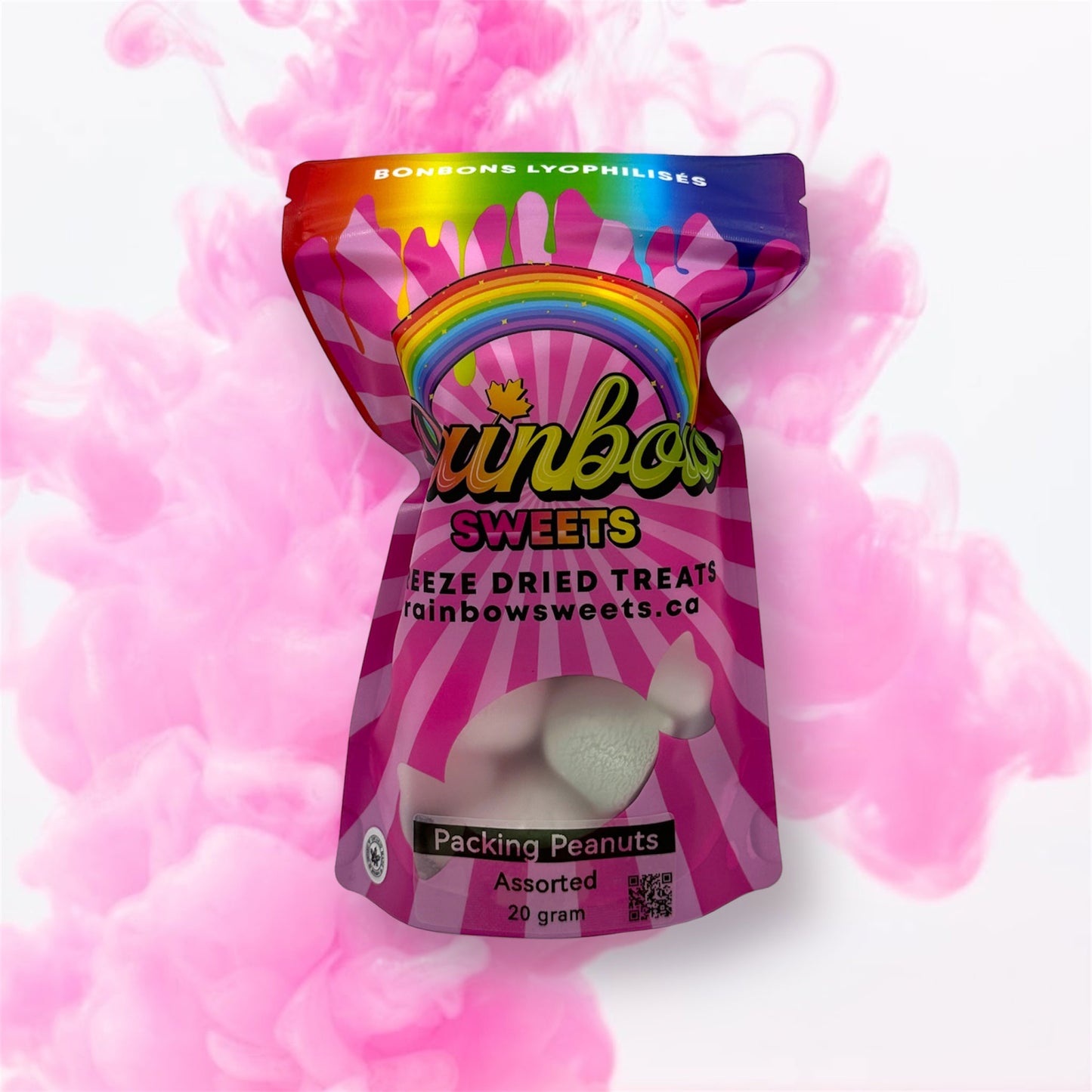 Freeze Dried Packing Peanuts