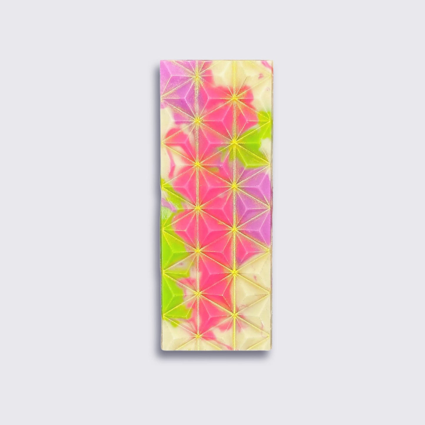 Handmade Belgian Chocolate Bars with Freeze-Dried Strawberries