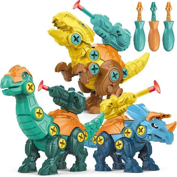 Dinosaur Assembly Building Kit with Screwdrivers - STEM