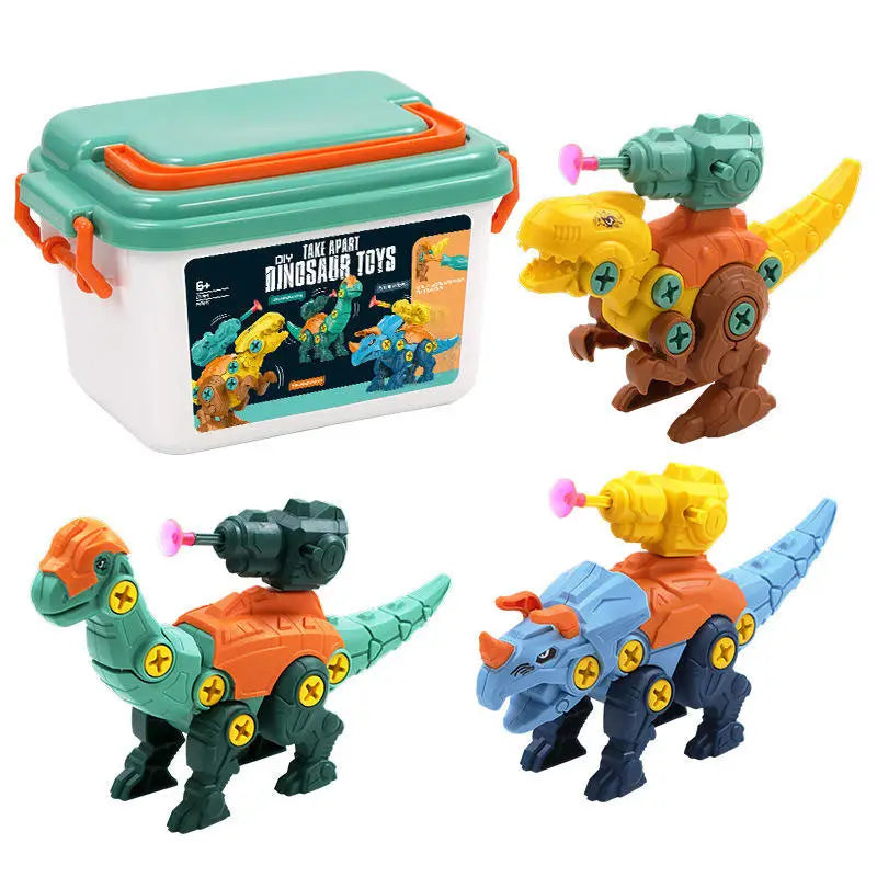 Dinosaur Assembly Building Kit with Screwdrivers - STEM
