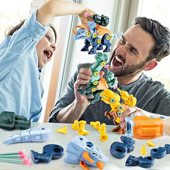 Dinosaur Assembly Building Kit with Screwdrivers - STEM
