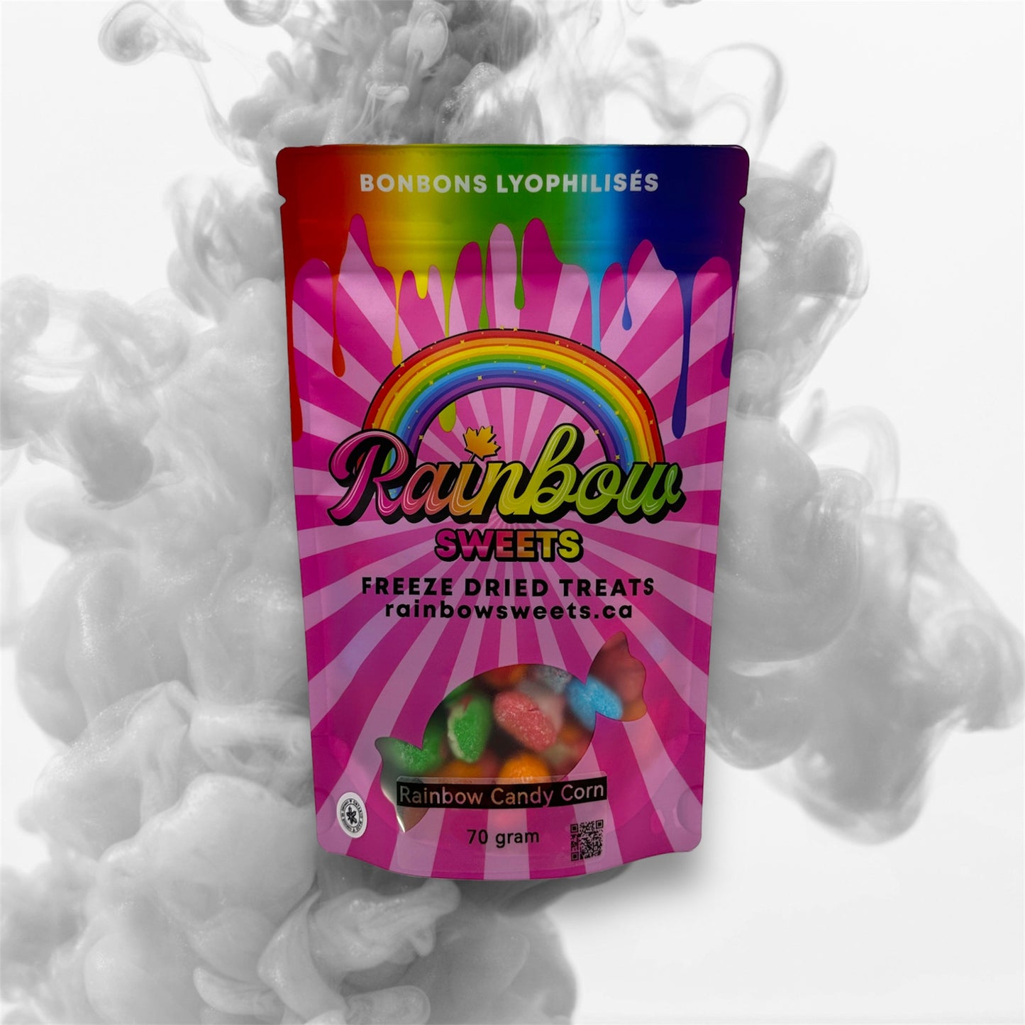 Freeze Dried Rainbow Candy Corn