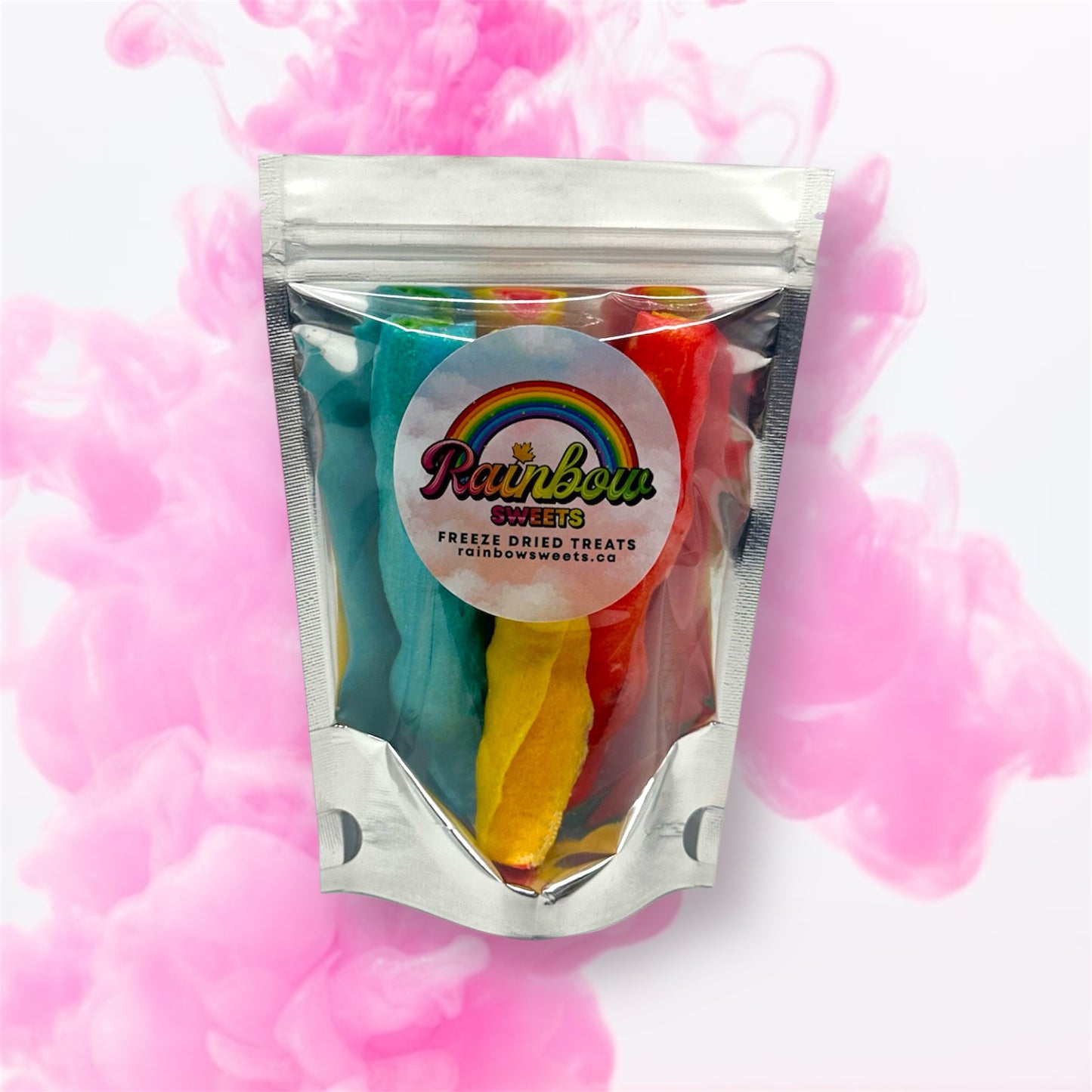 Freeze Dried Rainbow Roll-Ups