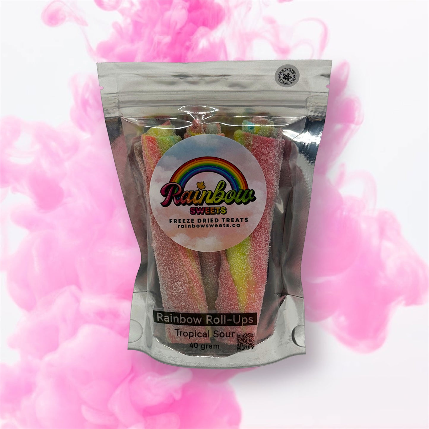 Freeze Dried Rainbow Roll-Ups