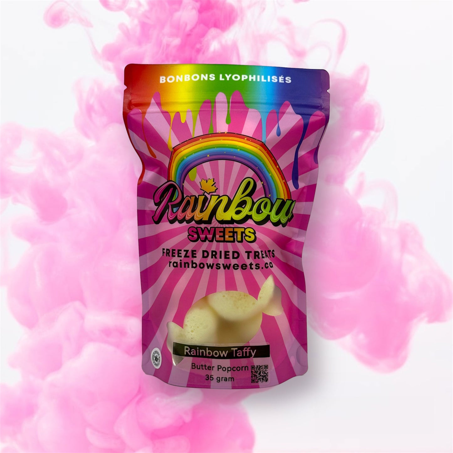 Freeze Dried Rainbow Taffy