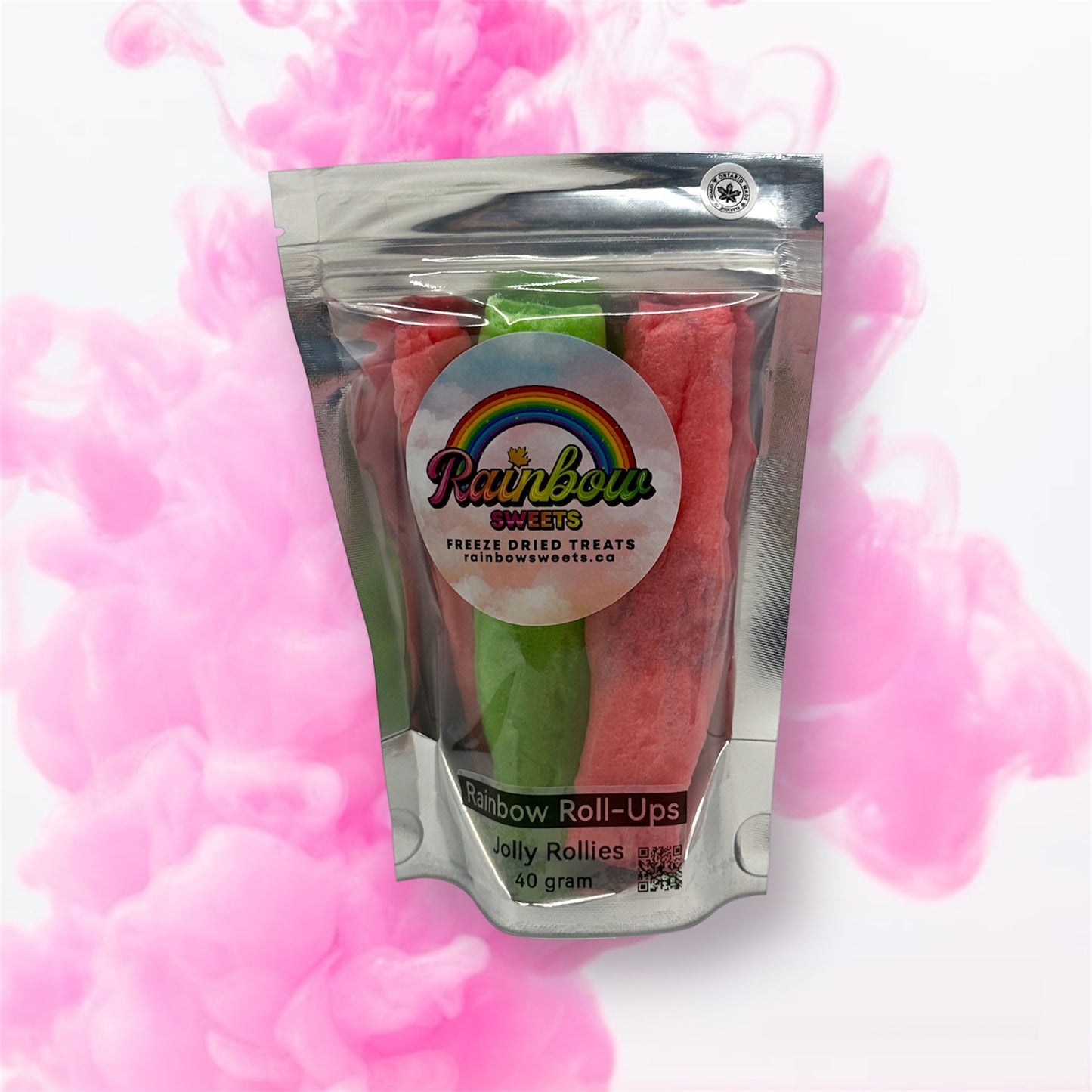 Freeze Dried Rainbow Roll-Ups