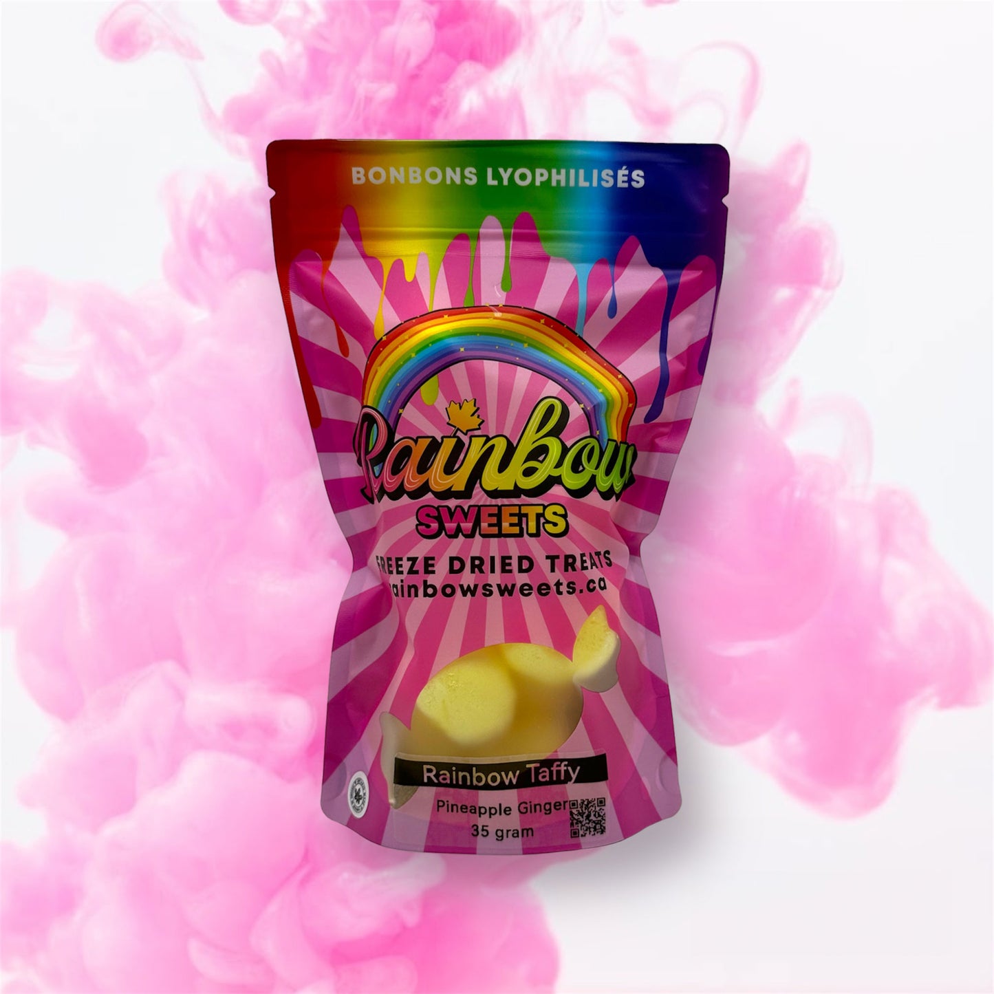 Freeze Dried Rainbow Taffy