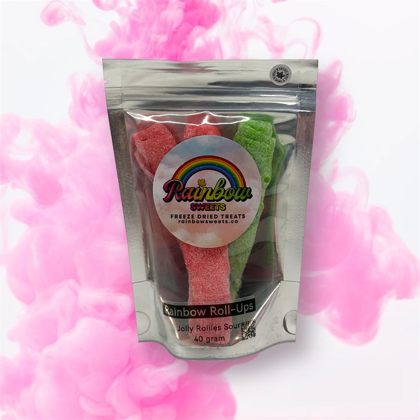 Freeze Dried Rainbow Roll-Ups