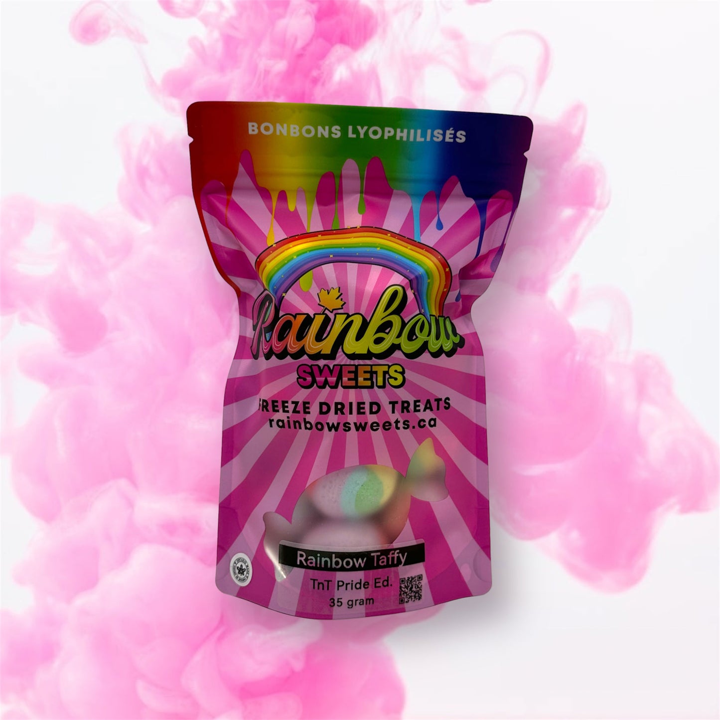 Freeze Dried Rainbow Taffy