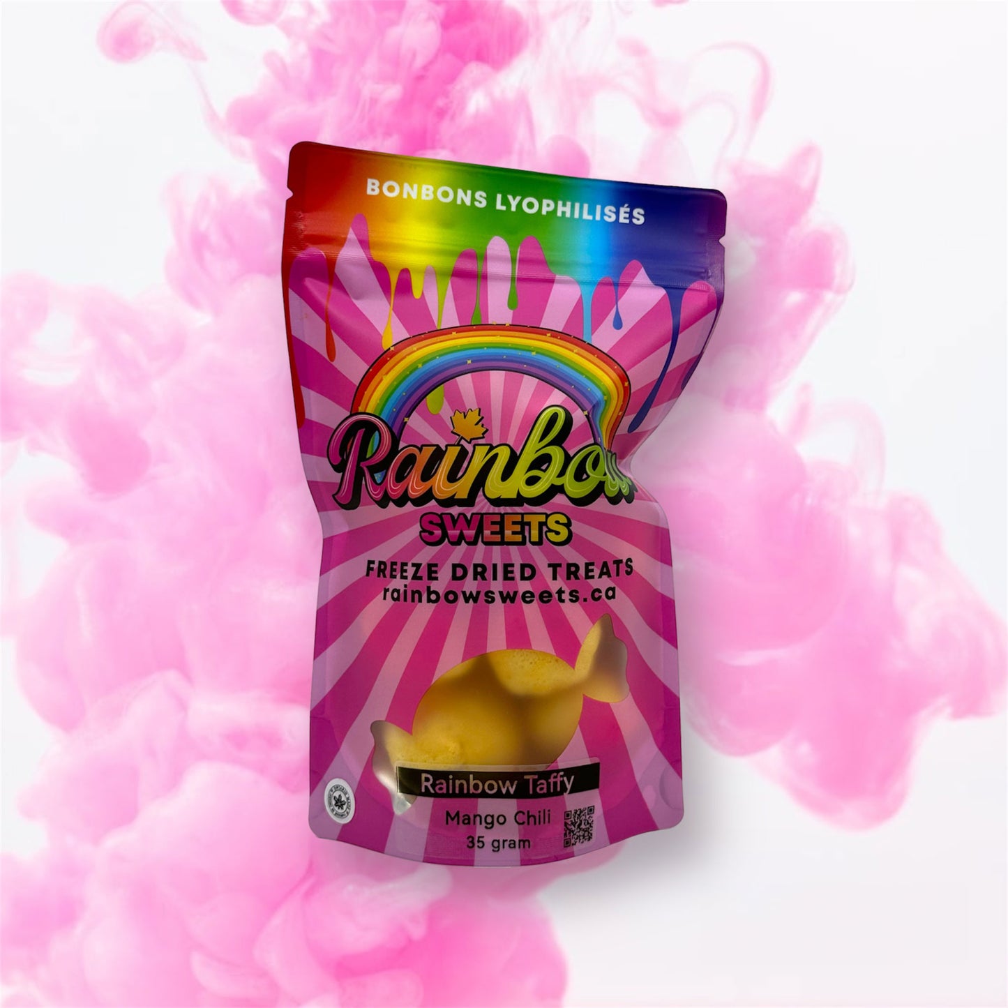 Freeze Dried Rainbow Taffy