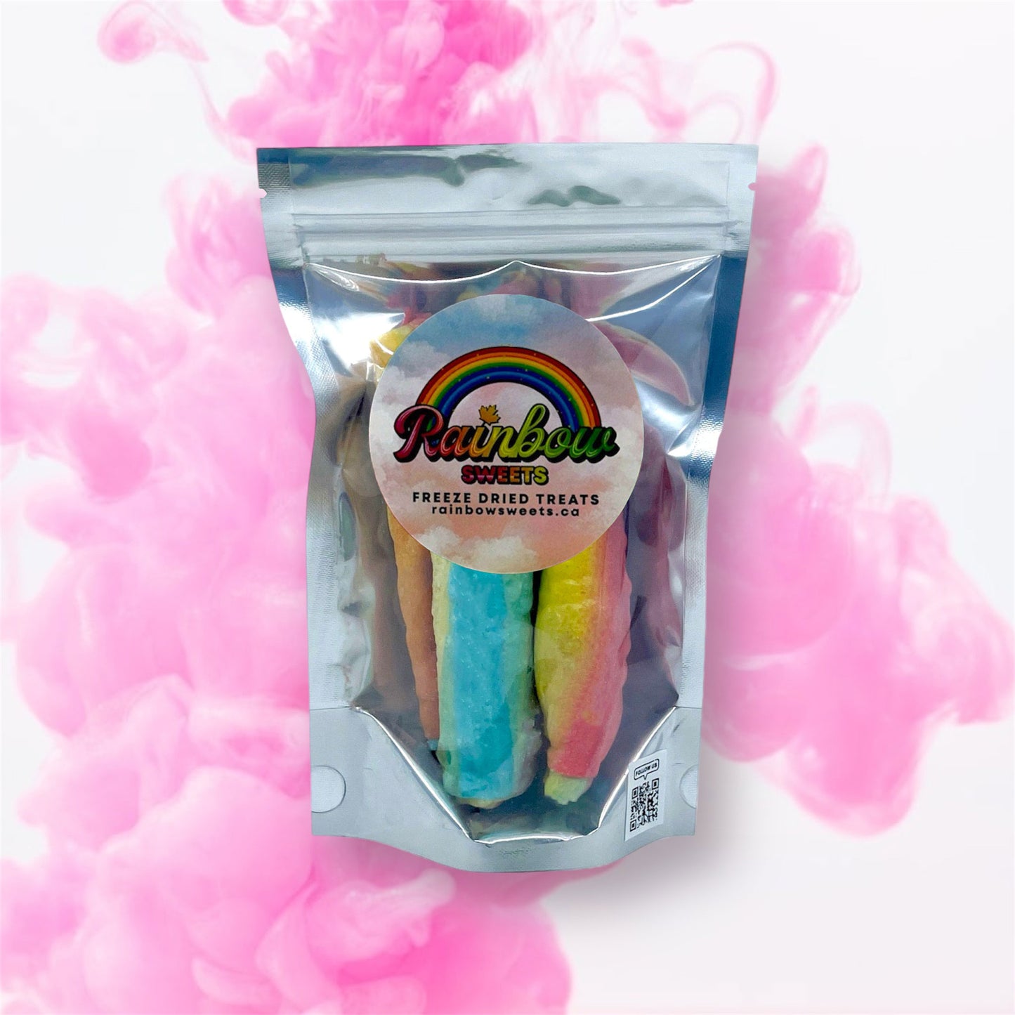 Freeze Dried Rainbow Roll-Ups